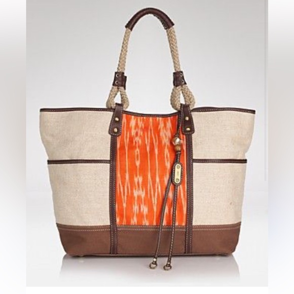 EUC Rafe Large Tote with bag charm - Picture 1 of 5
